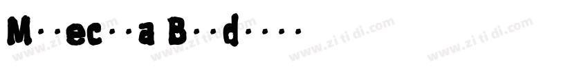 Molecula Bold字体转换